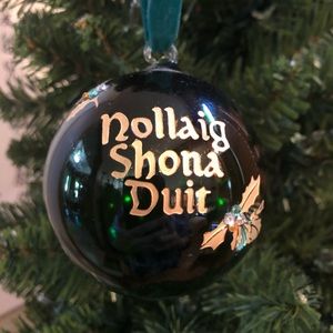 Gaelic Christmas ornament